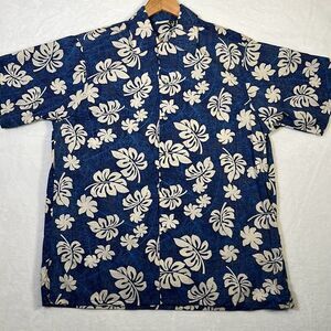 Vintage Hawaiian Go Barefoot short sleeve Button up Shirt USA Made - Mens Medium
